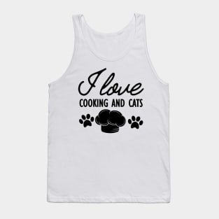 Cook - I love cooking and cats Tank Top